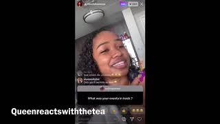 Dymondsflawless says it’s funny how she reacted in her recent live about stash house & Fashion nova