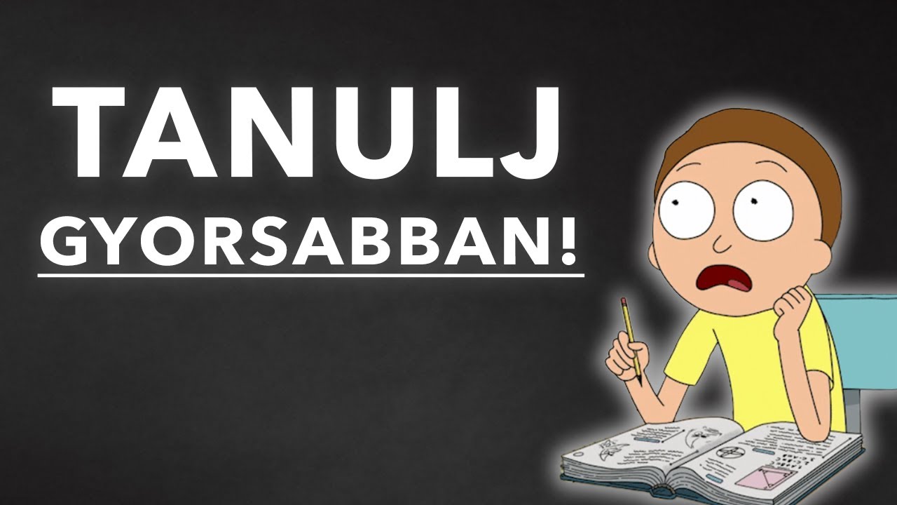 Tanulj gyorsabban ezzel az 5 módszerrel!