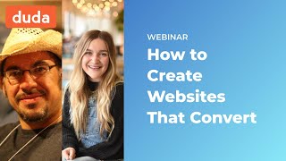How to Create Websites That Convert | Duda & Honeybook Webinar