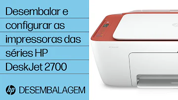 Como desligar a impressora HP 2700?