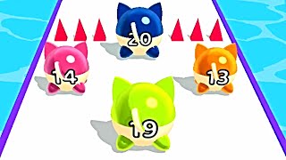 Marble Run 3D-Color Ball Race ! All Levels Gameplay (587-588) android, ios screenshot 5