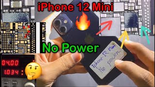 iPhone 12 mini No power Repair. বাংলা Short circuit step by step.Full video. বিস্তারিত বাংলায়