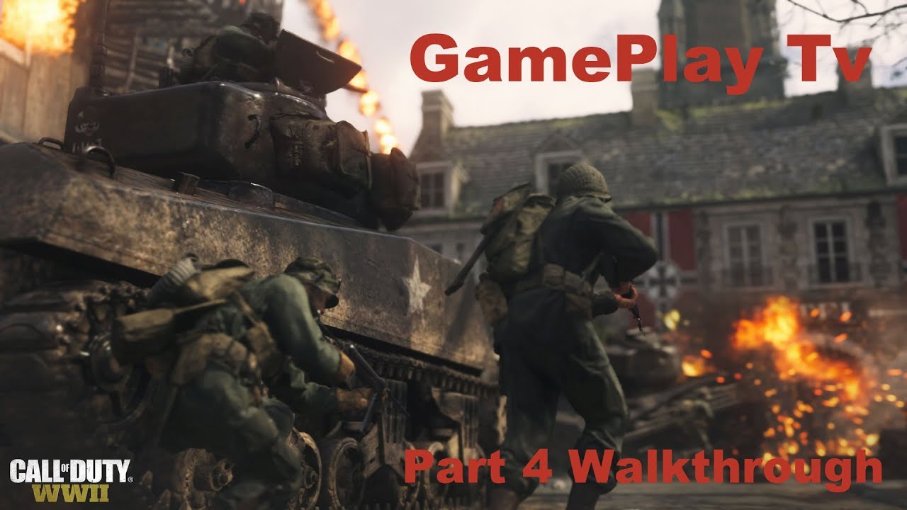 CALL OF DUTY WW2 Walkthrough Gameplay Part 4 - Stronghold ...