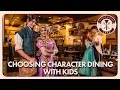 Walt Disney World Character Dining with Kids | Disney Dining Show | 08/24/18