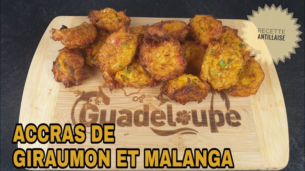 Comment Faire De Accras De Giraumon Et Malanga Recette