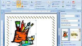 6 Word 2007 - Clip Art