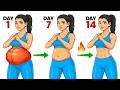 ٥ دقائق يوميا لتقليص محيط الخصر وشد البطن في ١٤ يوما تمرين وقوف فقط