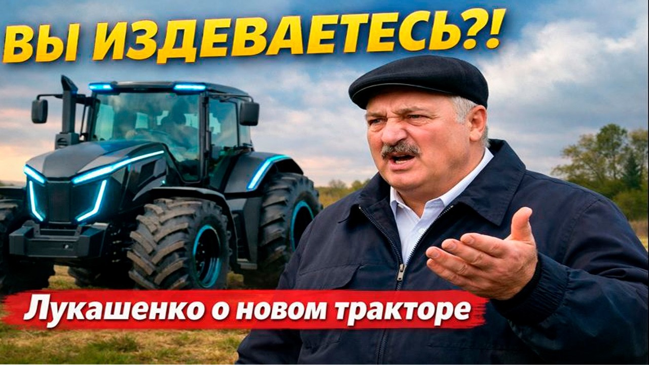 «Вы издеваетесь» - Лукашенко о новом тракторе
