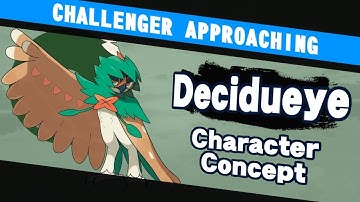 Challenger Approaching: Decidueye Character Concept