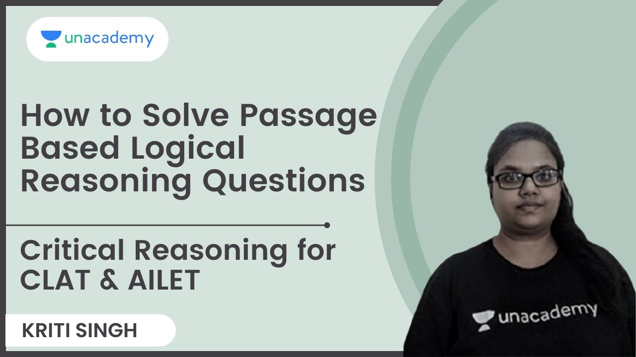 How to Solve Passage Based Logical Reasoning Questions | Critical ...