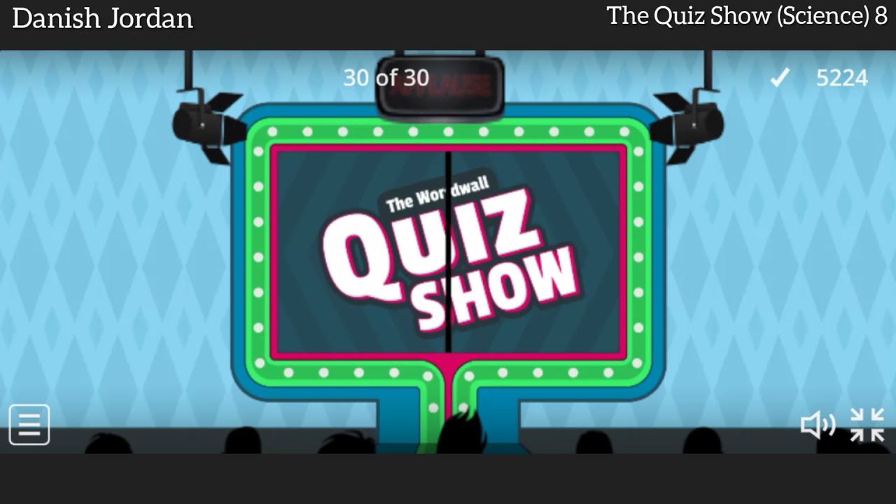 The Quiz Show, Science 8