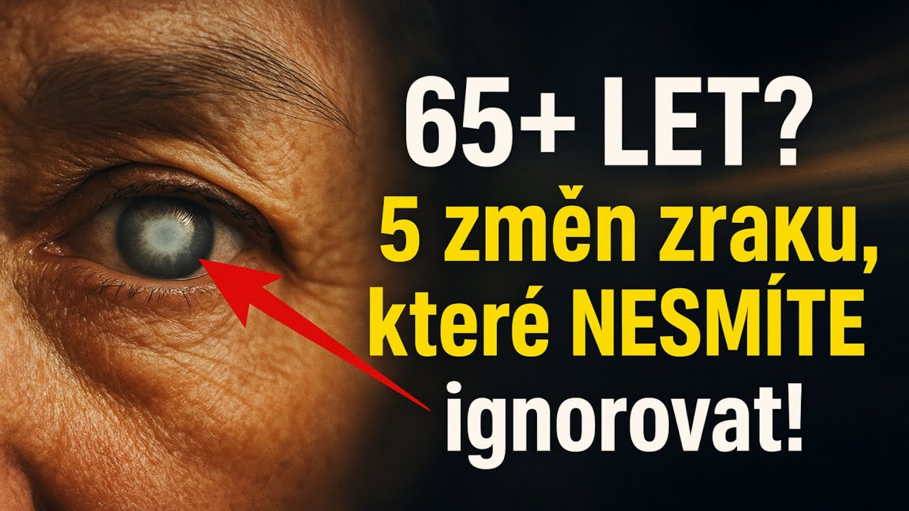 Jste připraveni přijít o zrak? 😱 5 změn po 65. roce, které nesmíte ignorovat!