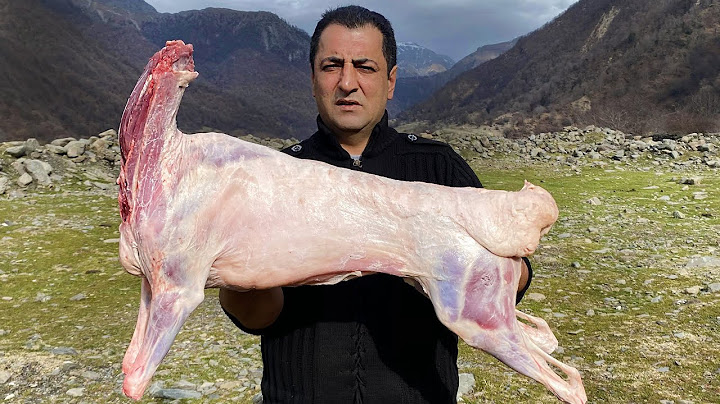 4 HOURS OF ROASTING A WHOLE 15 KG OF LAMB! THE MOST DELICIOUS PILAF!