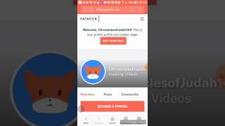 New Channel on Patreon.com