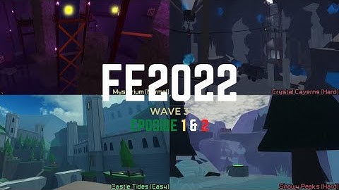 FE2 Community Maps: Flood Escape 2022 Project: Wave 3 Episode 1-2 [Easy - Hard] {Solo} (w/ Escapee)