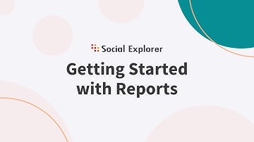 Getting Started with Reports - Social Explorer - Old Dashboard