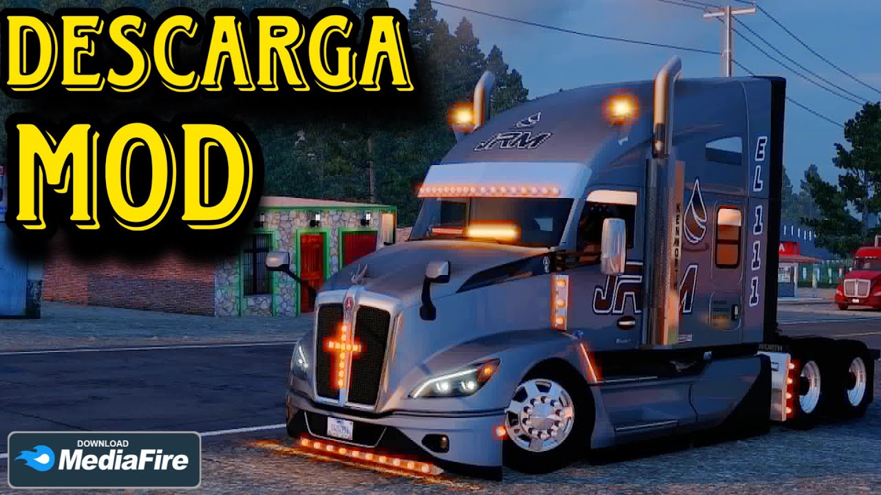 DESCARGA KENWORTH T680 nexgen de JRM y dinoco | ats mods 1.56 | Madara 57