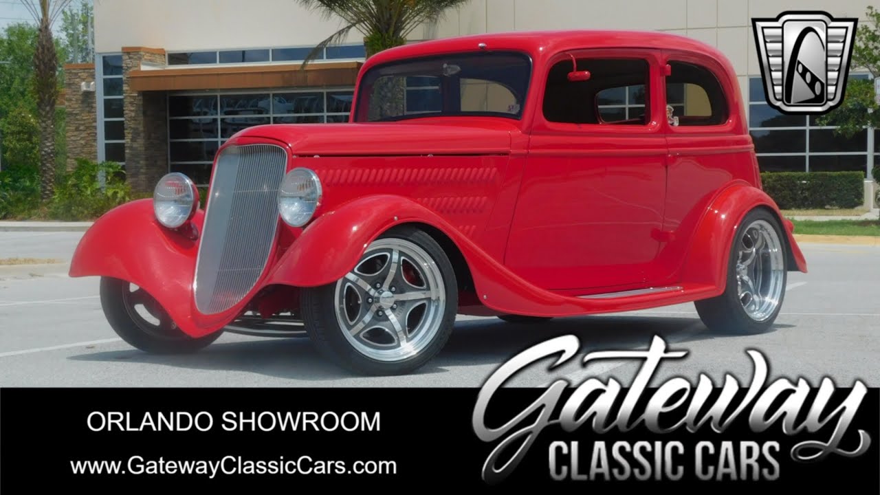 1934 Ford Victoria For Sale Gateway Classic Cars of Orlando 2394 YouTube