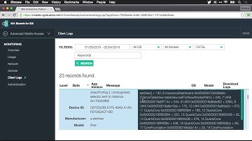 IBM Bluemix Mobile Services Part 5: Monitoring and Logging