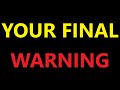 Cryptocurrency  your final warning