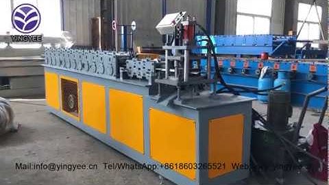 Roller shutter door roll forming machine/rolling door making machine/ door rolling machine/yingyee
