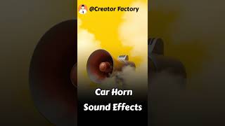 Car Horn Sound Effect  No Copyright soundeffects