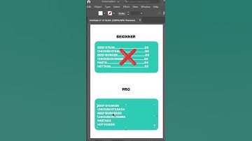 Adobe Illustrator 2025 - Tips Making Menu Pricing Breaks like a PRO. #illustrator  #graphicdesign