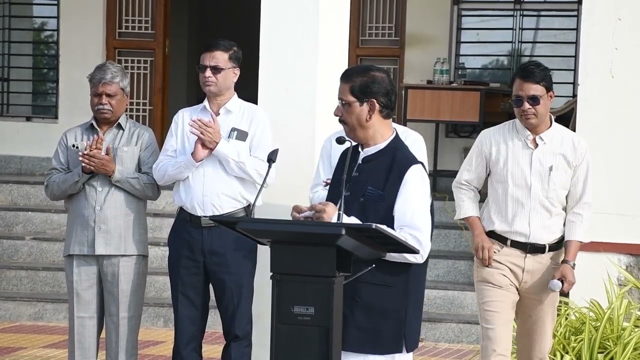 77 th Republic Day at ASMVU Raichur