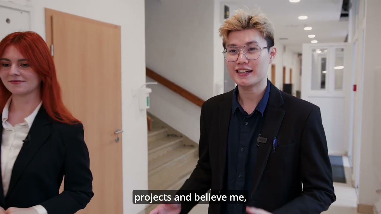 Nadica and Vinh Present the University of Pécs Faculty of Pharmacy