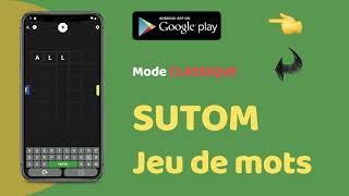 Sutom jeu de mots / Motus jeu de mots / Tusmo jeu de mots / Wordle jeu de mots screenshot 3