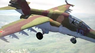DCS world: SU25 T engine failure landing