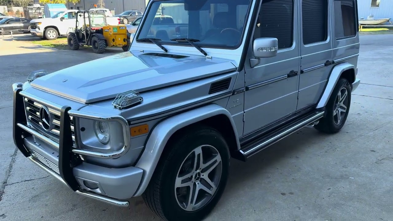Mercedes G55 AMG 2008 года выпуска, пробег всего 38 000 миль.