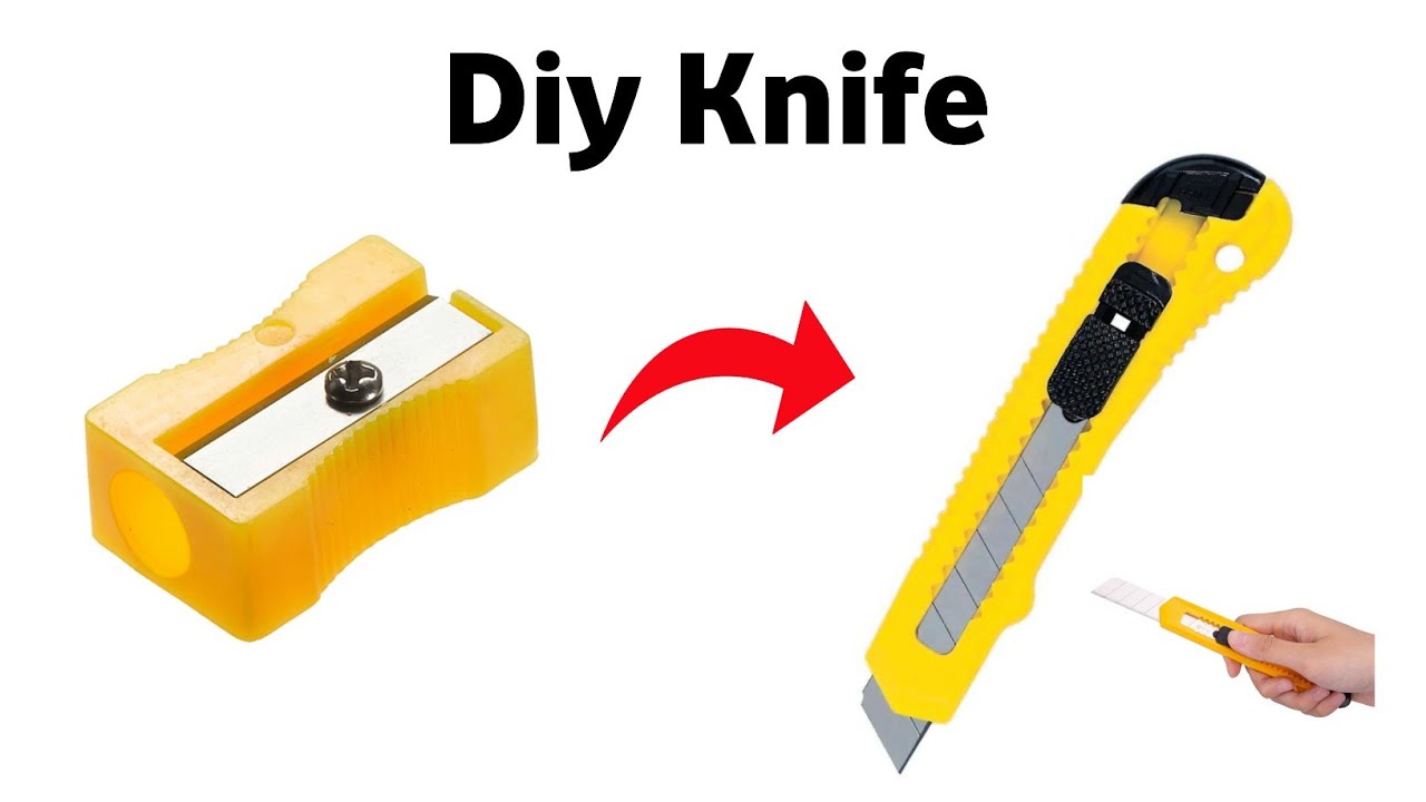 Homemade Knife From Cutting Machine Diy Homemade Knife How to Make