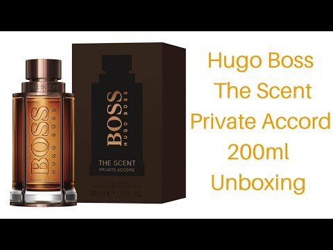 hugo boss the scent private accord 200ml