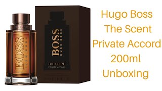 boss the scent private accord 200ml