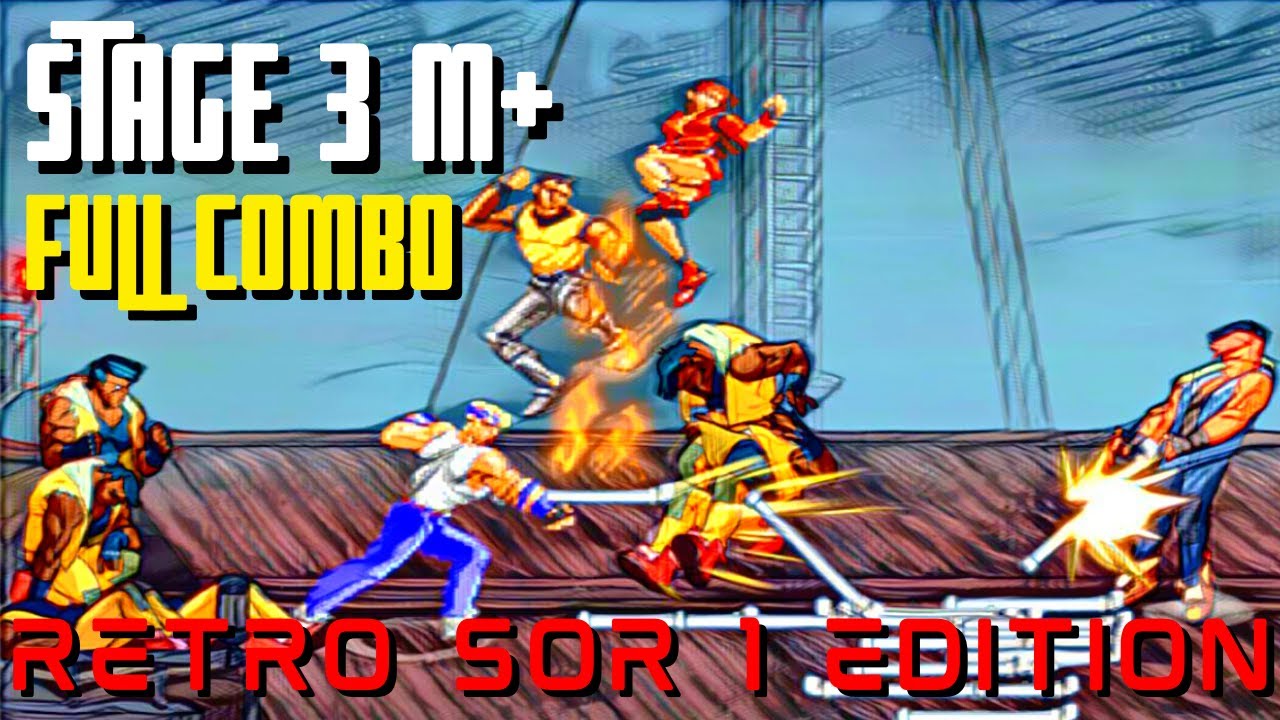 Streets of Rage 4 Mania+ Stage 3 Full Combo CO-OP Blaze 1 Axel 1 Adam 1 132K Score