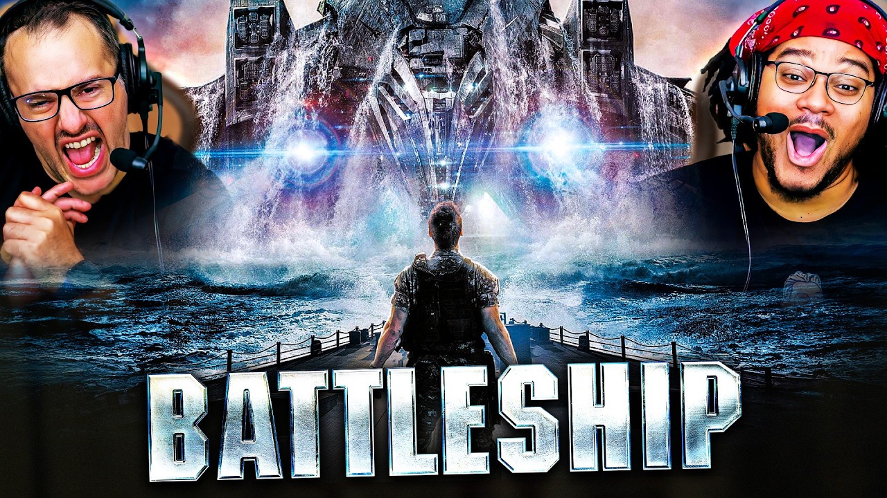BATTLESHIP (2012) MOVIE REACTION!! FIRST TIME WATCHING!! Liam Neeson | Rihanna | Hasbro