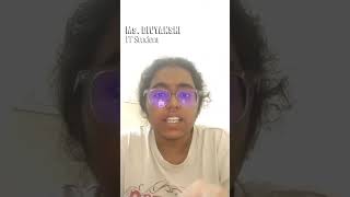 Divyanshi — IT Student, Karnataka