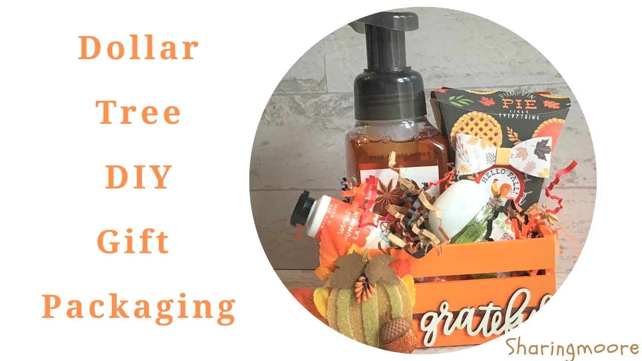 Dollar Tree DIY ~ Altered Wood Crate ~ October 2021 {Sharingmoore}