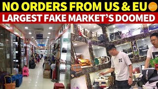No Orders From US \& EU, World’s Largest Counterfeit Market Is Doomed | Yiwu | Temu