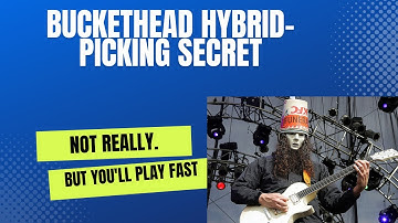 Buckethead Hybrid-Picking Technique Lesson