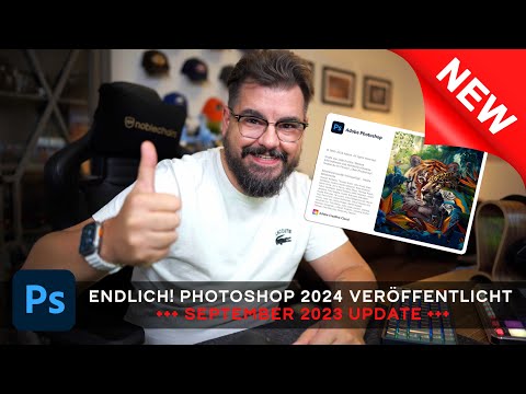 PHOTOSHOP 25.0! September Update 2023 für Photoshop! Und DAS sind die neuen Funktionen!