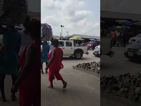 Kasoa: Ghana most dangerous and busy market, a walk at fearful Kasoa Market, pick pocket and thieves