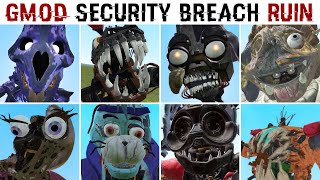 FNAF Security Breach RUIN in Gmod  All Jumpscares