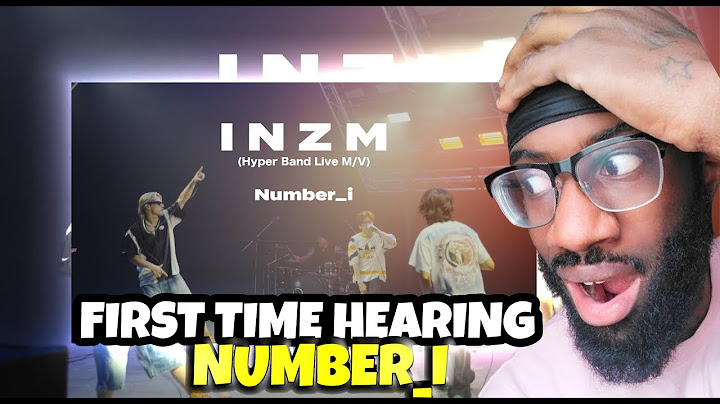 THIS IS CRAZY 🇯🇵 Number_i - "INZM" | Hyper Band Live M/V | FIRST TIME REACTION!