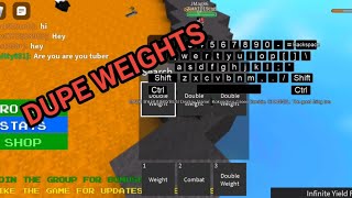 how to dupe weights in MUSCLE SIMULATOR | ROBLOX (Arceus x)