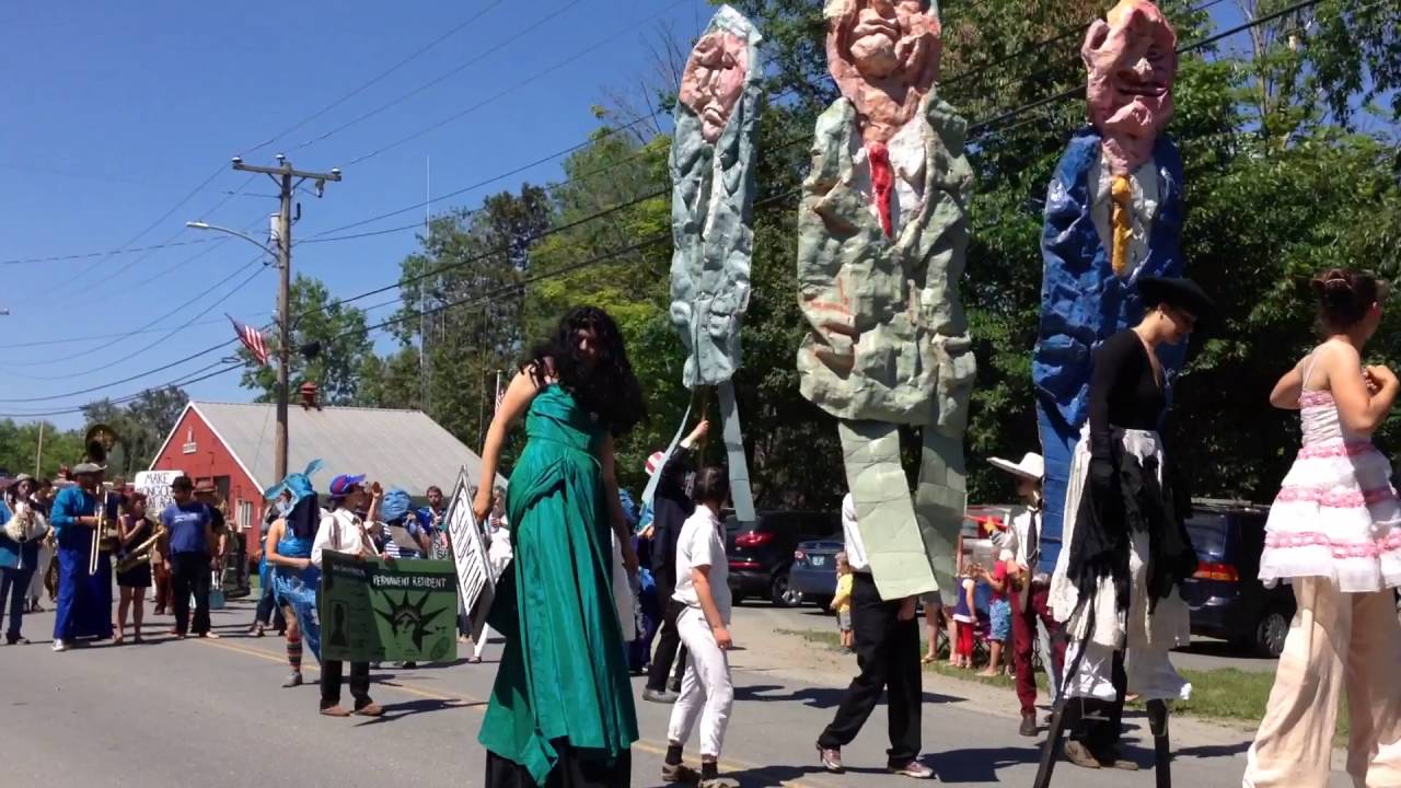 Bread & Puppet, Cabot Parade YouTube