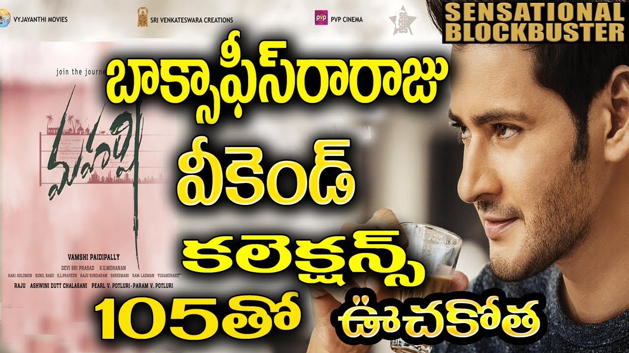 Maharshi first week box office collections│Maharshi 6 days collections records