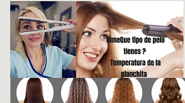 ¿A qué temperatura debes rizar el cabello?