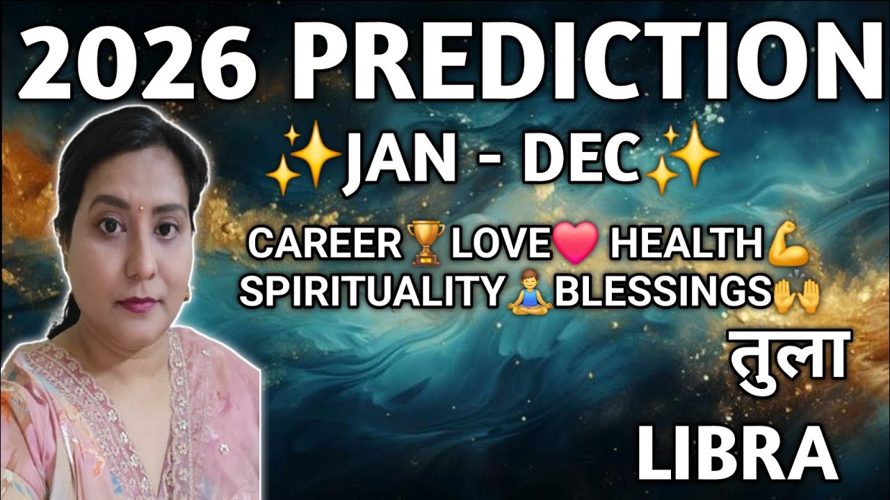 LIBRA ✨️ तुला 🦋2026 WILL  CHANGE EVERYTHING ! 🌈JAN-DEC 2026 PREDICTION